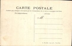 CPA Chateau de Rambouillet vu des iles