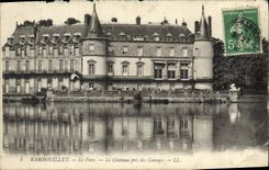 CPA Rambouillet Le Parc Le Chaetau Pris Des Canaux