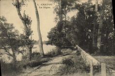 CPA Chatou La Digue