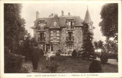 CPA Saint Leu La Foret chateau de la Feuilleraie