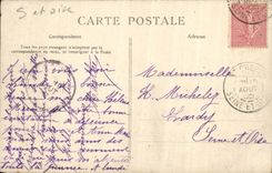 VINTAGE POSTCARD Castle Of the Marsh