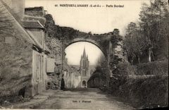 CPA Montfort L'Amaury Porte Bardoul