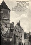 VINTAGE POSTCARD Montfort Amaury Rue Of the Treillised vineyard House has turret