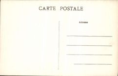 VINTAGE POSTCARD Montfort Amaury Ruins of the crypt of the vault St Laurent