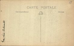De la VENDIMIA de la POSTAL pequeña Trianon lechería de Versalles de Marie Antonieta