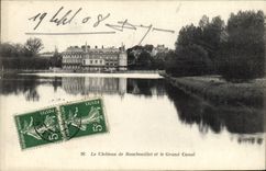CPA Le chateau de Rambouillet et le grand canal