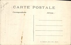 CPA Chateau de Dampierre La statue d'argent de Louis XIII par Rude