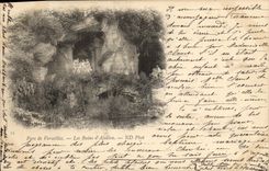 POSTAL Versalles de la VENDIMIA les Bains de Apoilon