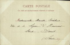 POSTAL Versalles de la VENDIMIA les Bains de Apoilon