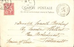 POSTAL Versalles Hamlet de la VENDIMIA de Marie Antonieta la casa de la música