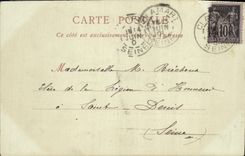 POSTAL Versalles de la VENDIMIA La Chapelle