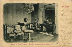 CPA Versailles Palais du Grand Trianon Chambre a coucher de Napoleon 1er