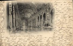 POSTAL Versalles de la VENDIMIA que el cuarto del hiela