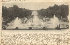 CPA Versailles Le parc Le bassin de Latone 