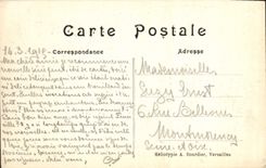 POSTAL Versalles de la VENDIMIA el canal