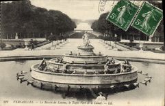 CPA Versailles Le Bassin de Latone le Tapis Vert et le Canal