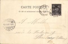 CPA Versailles Hameau De Marie Antoinette Le boudoir