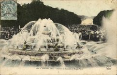 CPA Versailles Bassin de Latone et tapis vert