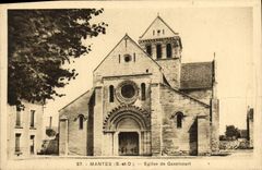 CPA Mantes Eglise De Gassicourt