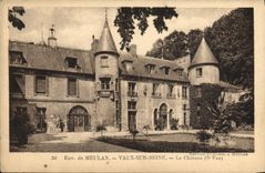 VINTAGE POSTCARD Environs of Meulan Be worth On the Seine the Castle