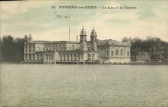 CPA Enghien les Bains Le lac et le casino