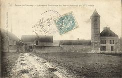 VINTAGE POSTCARD Closes of Launay Ancienne residence of the Santreuil poet with 16th