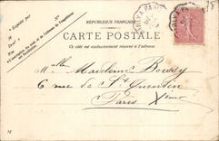 CPA St Cloud Grandes Eaux Vue Generale de la Cascade