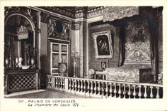 CPA Palais De Versailles La Chambre de Louis XIV