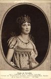 Emperatriz de Versalles Gerald Josephine de la POSTAL de la VENDIMIA
