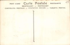 Señora E Morin señora Recamier de Versalles de la POSTAL de la VENDIMIA