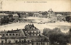 CPA Versailles Palais Vu a Vol d'Oiseau
