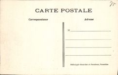 Gabinete de Versalles de la POSTAL de la VENDIMIA del paladar del consejo