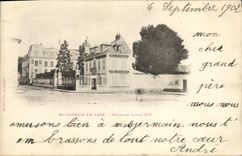 St alemán de la POSTAL de la VENDIMIA en la casa Louis XIV del martillo de Bush