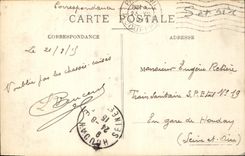 VINTAGE POSTCARD Asnieres Clichy the Cemetery of the Dogs