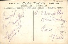 Ataque frontal del principal de Versalles de la POSTAL de la VENDIMIA