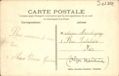 POSTAL Versalles de la VENDIMIA la pirámide