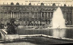 CPA Versailles Les Balcons de la Galerie des glaces 