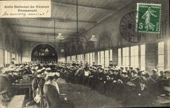 CPA Asile National du Vesinet Promenoir TOP 