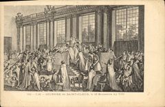 CPA Saint Cloud Journee Brumaire An VIII