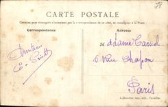 CPA Rambouillet Place de L'Ancien Gouvernement