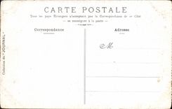 Sitio grande de Versalles Trianon de la POSTAL de la VENDIMIA de la emperatriz de Josephine