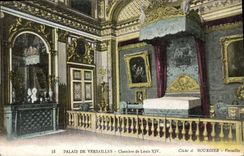 CPA Versailles Palais De Chambre de Louis XIV