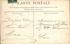 Parque de Versalles de la POSTAL de la VENDIMIA de pequeño templo de Trianon del amor