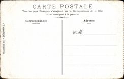 CPA Versailles Le palais Facade sur le parc