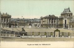CPA Versailles Facade du Palais 
