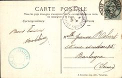 Sitio de Versalles de la POSTAL de la VENDIMIA del paladar de Louis XIV