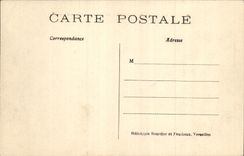 CPA Versailles Palais de Facade Cote de la Terrasse