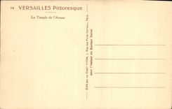 CPA Versailles Le temple de l'amour