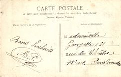 CPA Les Granges le Roi Grand Rue Boulangerie Fleury