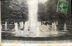 Lavabo de Versalles de la POSTAL de la VENDIMIA de Encelade